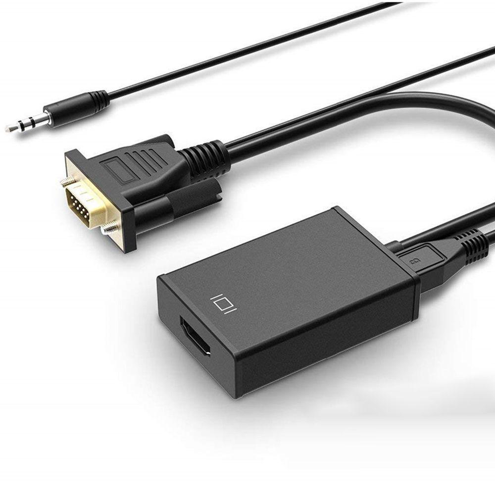 Cáp ChuyểN ĐổI PC Full HD 1080P VGA Sang HDMI Cho MáY ChiếU