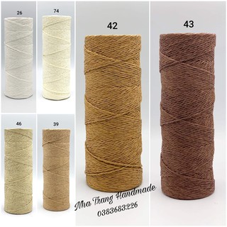 Sợi cói giấy - cuộn 100gr