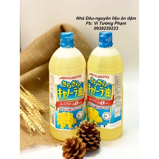 Dầu cải/dầu hạt cải AJINOMOTO - 1 lít - Nhật
