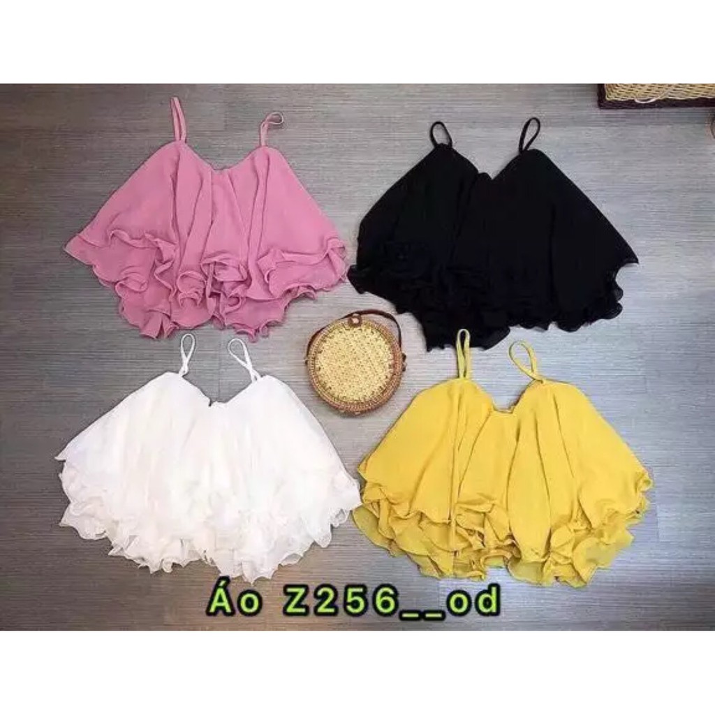 [Mã FAMAYWA giảm 10K đơn 50K] Áo hai dây bèo tầng siêu dễ thương | BigBuy360 - bigbuy360.vn