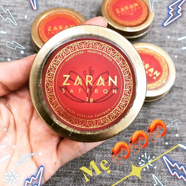 Zaran saffron - best choice tại Mĩ