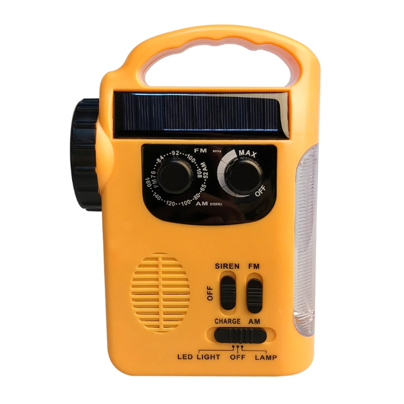 Radio AM / FM Năng Lượng Mặt Trời Có Đèn LED