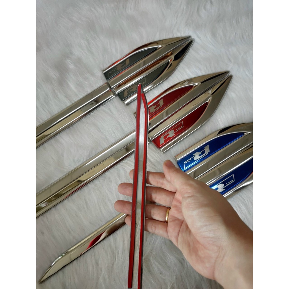 Ốp mang cá trang trí ô tô - Ốp dán mang cá ô tô hợp kim cao cấp tạo điểm nhấn cho ô tô - xe hơi