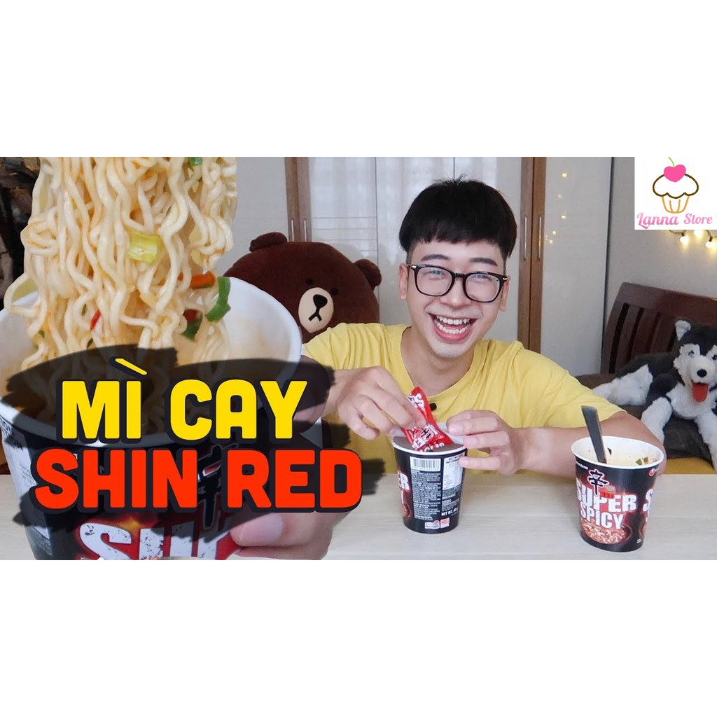 Mì ly siêu cay Nongshim SUPER SPICY - Hàn Quốc