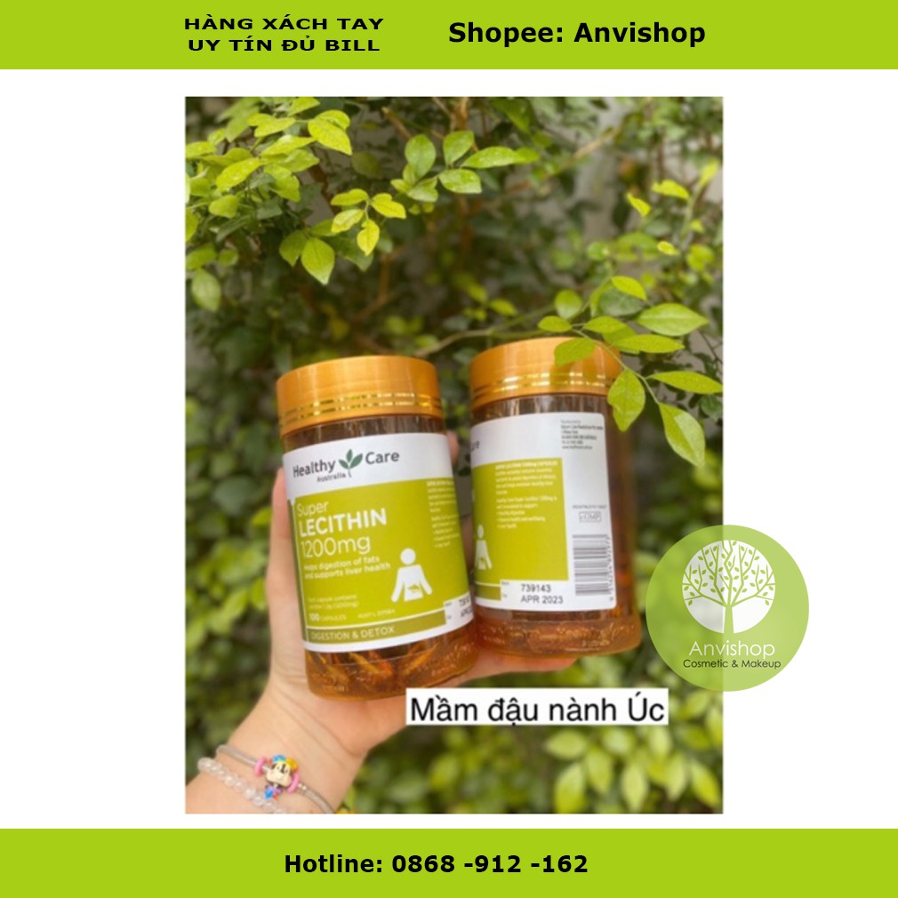 Mầm đậu nành Super Lecithin 100v