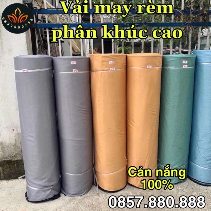 Rèm cửa, rèm vải che nắng ải gấm [ Hàng Loại 1]