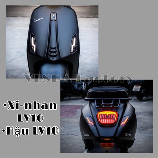 ĐÈN HẬU và ĐÈN XI NHAN LEVEL 10 CHO VESPA SPRINT VÀ PRIMA