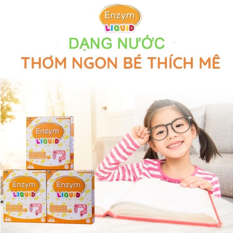 Enzym liquid hỗ trợ trẻ biếng ăn từ 6 tháng tuổi