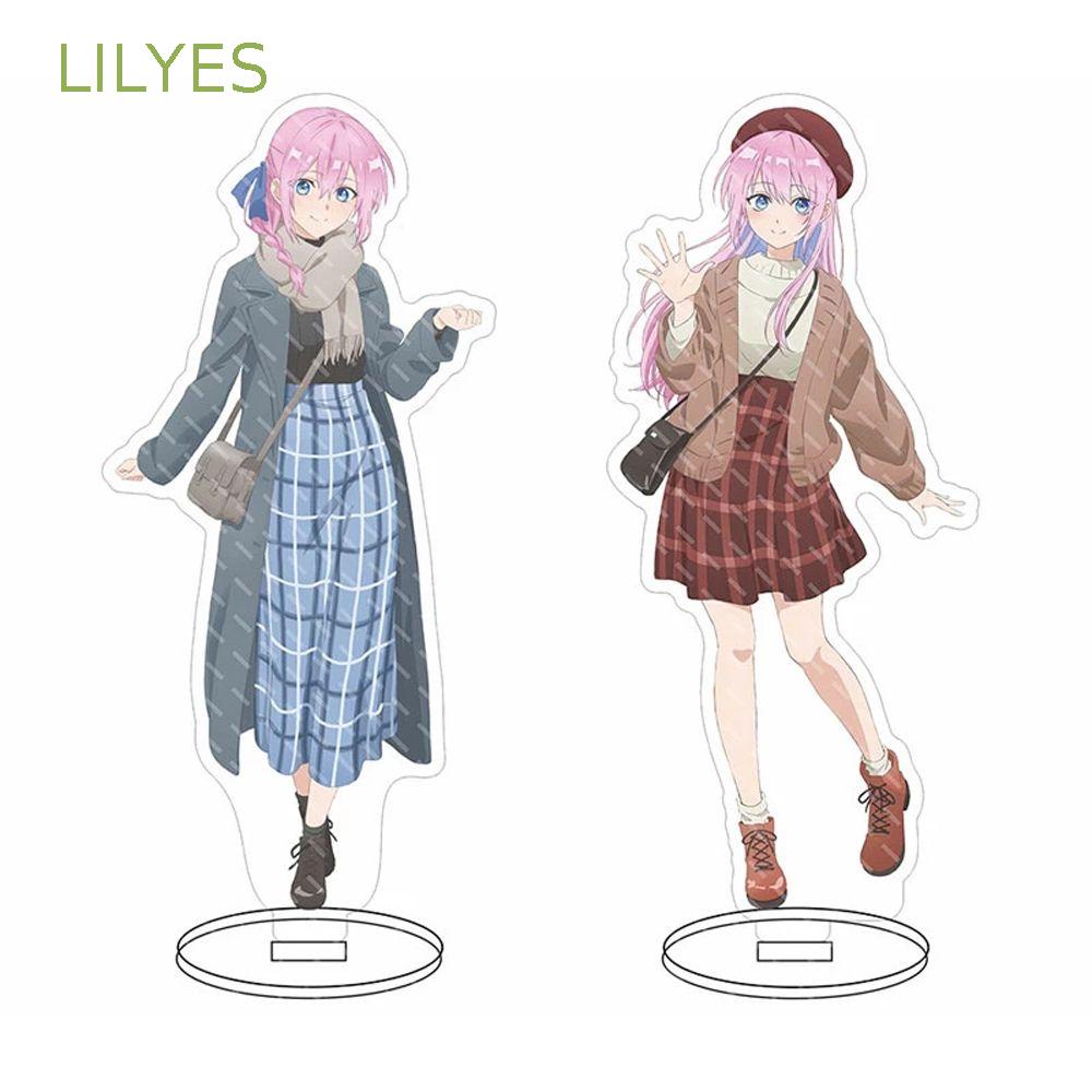 LILYES Collection Anime Figure Stand Double Sided Acrylic Plate Shikimori is Not Just a Cutie Desk Decor Transparent Acrylic Stand Model Toys Cartoon Manga Characters Acrylic Display Stand