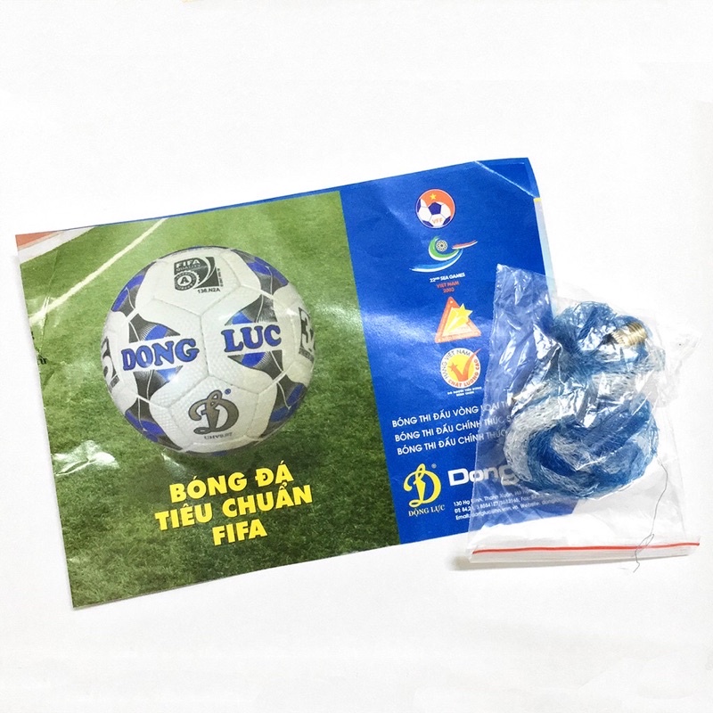 ⚽️Quả Bóng Đá Đong Lục Cơ Bắp size 4/5 UVC- 3.05- Tặng kèm kim bơm bóng và túi đựng bóng