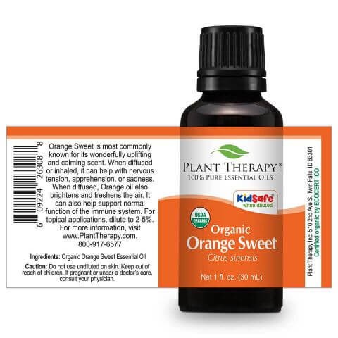 Tinh dầu Cam Ngọt Sweet Orange Hữu Cơ Plant Therapy