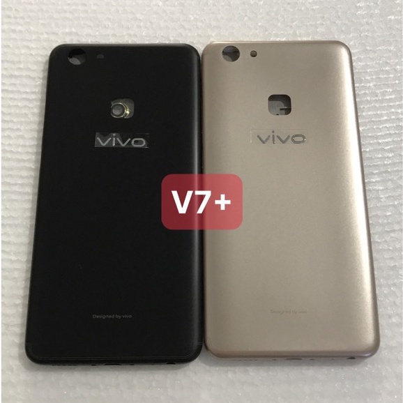 bộ vỏ V7 plus / V7+ / vivo 1716 - gồm lưng,sườn,phím và kính camera