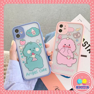 Ốp iphone - Ốp lưng viền nhám Cặp đôi khủng long 6/6plus/6splus/7/8/7plus/8plus/x/xs/xsmax/11/11promax  T6-9