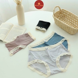 Quần Lót Nữ Thun Lạnh 😻 The Beauty Shop 😻 Phối Ren Sexy MT2558