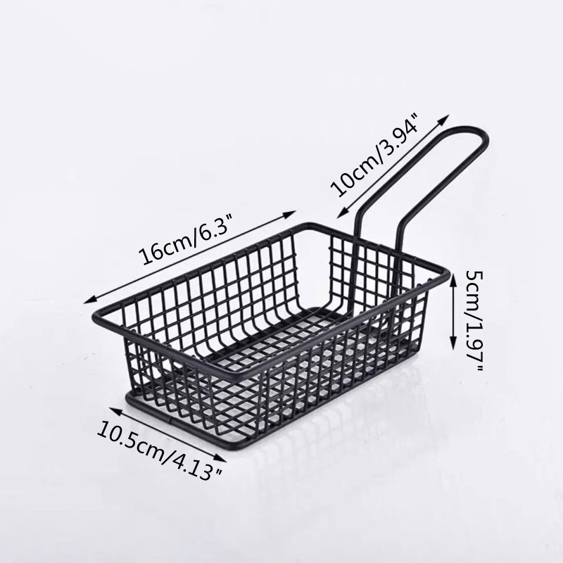 Rổ Chiên Khoai Tây Bằng Thép Không Gỉ