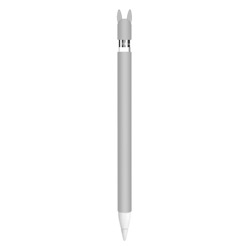 Vỏ Silicon Mềm Hình Tai Thỏ Chống Lăn Bảo Vệ Cho I-Pad Pro Pencil 1st Version