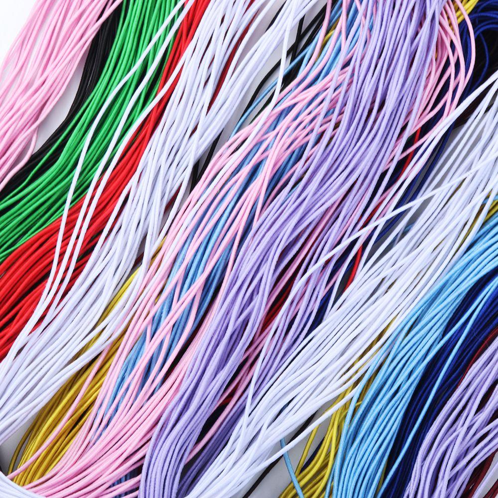 Cuộn Dây Ruy Băng Co Giãn 1mm 20Yards Dùng Làm Trang Sức DIY