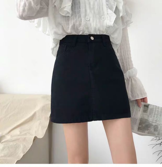 CHÂN VÁY CHỮ A TRƠN ULZZANG SIÊU HOT ( CÓ BIGSIZE ) | BigBuy360 - bigbuy360.vn