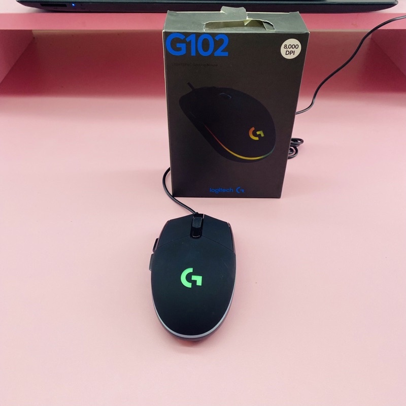 Chuột gaming máy tính có dây LOGITECH G102 siêu mượt lên đến 8000DPI