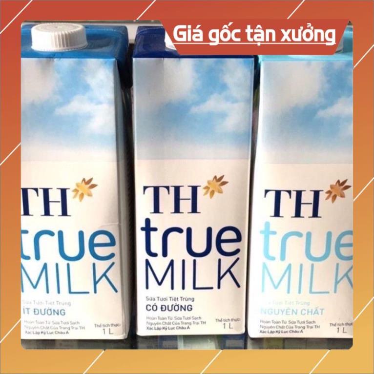 Sữa tươi tiệt trùng TH true Milk 1 lít [date mới]
