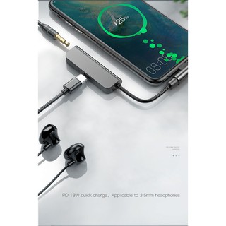 Cáp chuyển đổi Type-C to Type-C + Audio 3.5mm Baseus L53