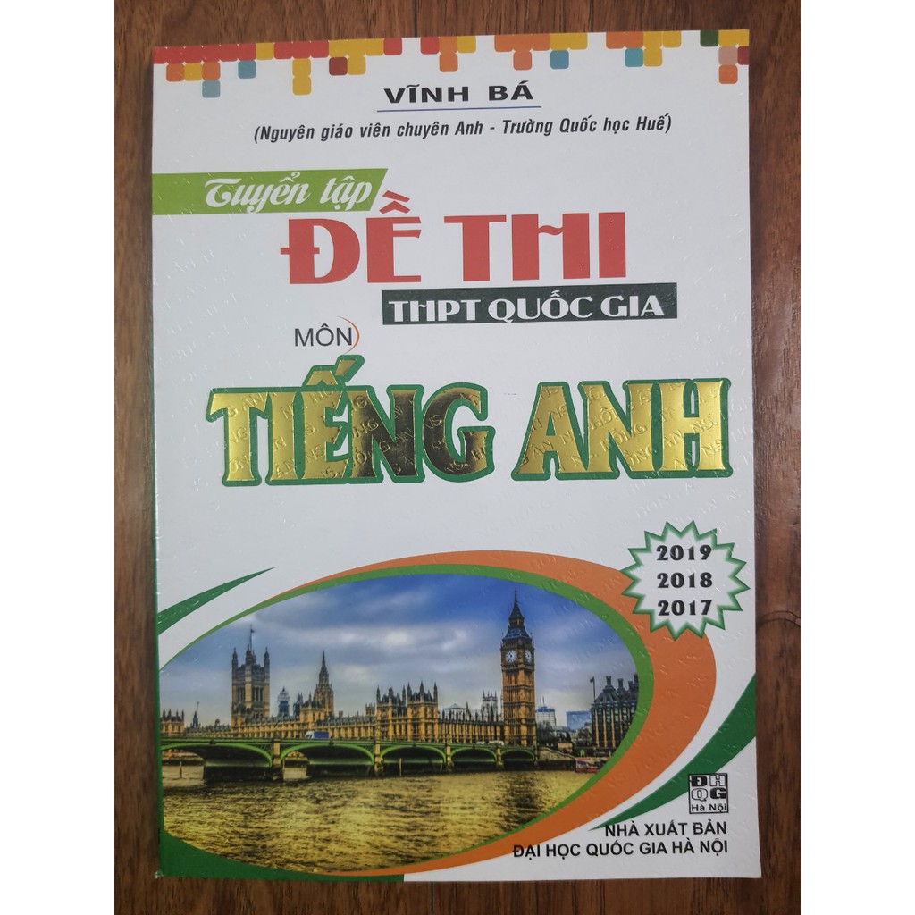 Sách - Tuyển tập Đề thi THPT quốc gia Môn Tiếng Anh