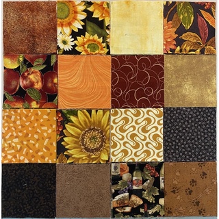 Set vải ghép quilt 10x10 (Tháng 11)