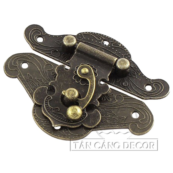 Khóa hộp gài chốt size M 013 Cổ điển – KT:4.8cm - A061013