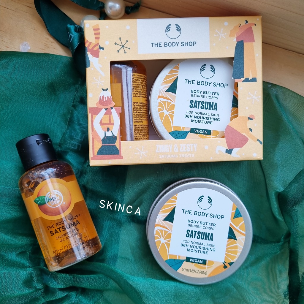 Bộ quà dưỡng thể Gift Cube The Body Shop Treats