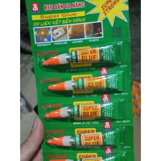 Keo dán đa năng super glue tuýp 3g