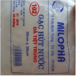 Gạc hút nước MILOPHA dùng trong spa
