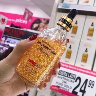 Serum vàng 24k cao cấp Thera Lady 24k Pure Gold Ampoule 100ml - Úc