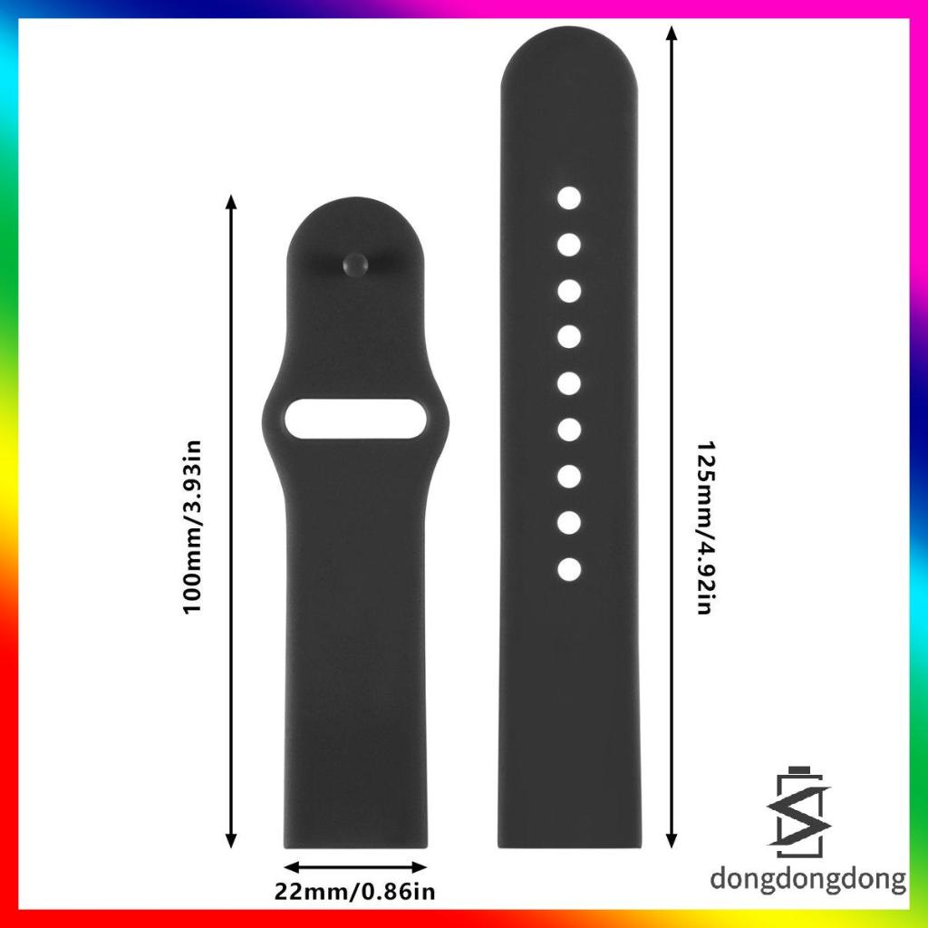 Dây đeo đồng hồ bằng Silicone Y68/D20/D28