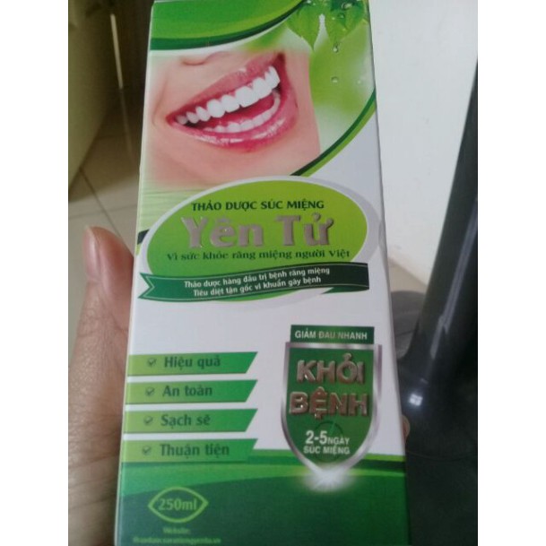 THẢO DƯỢC SÚC MIỆNG YÊN TỬ