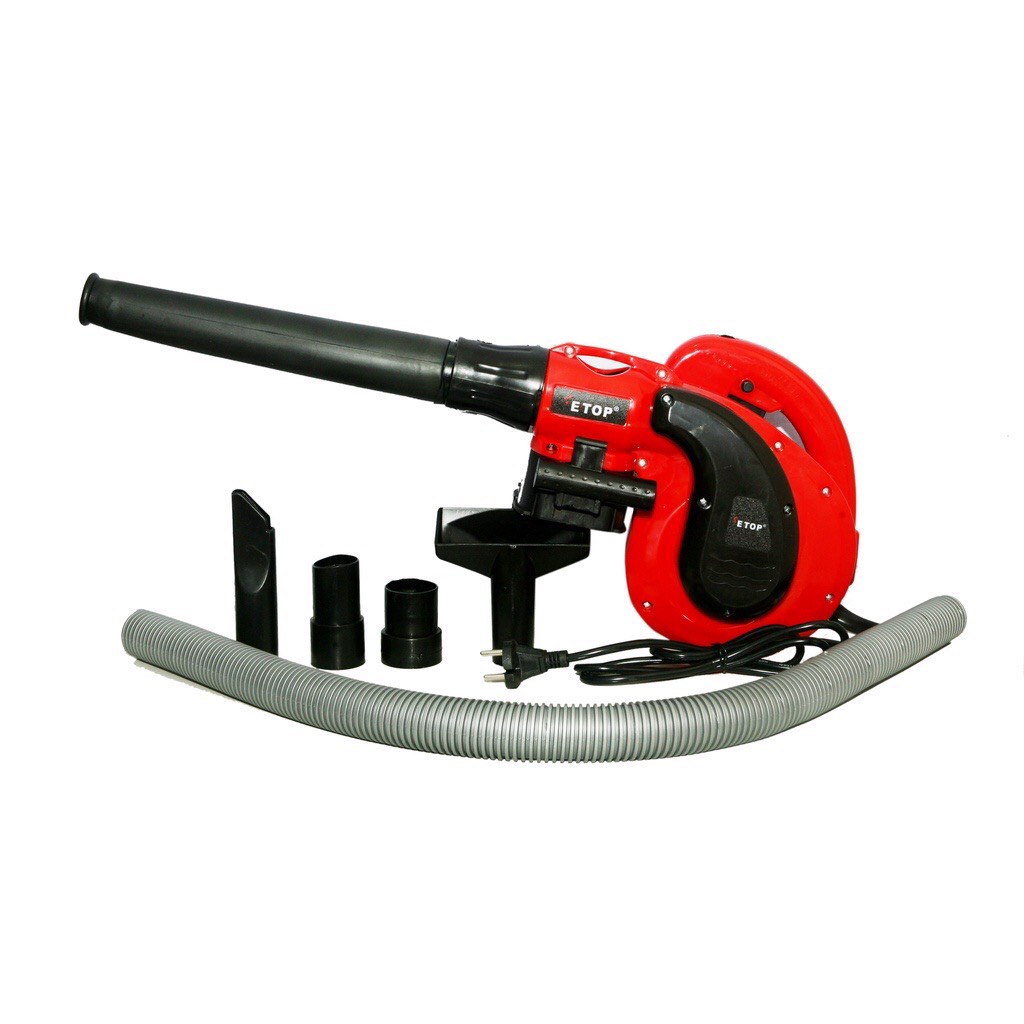 Máy Thổi Hút Bụi ETOP loại lớn công suất lớn 1800w có chỉnh cấp-Máy thổi bụi ETOP 2 chức năng cả thổi đủ phụ kiện