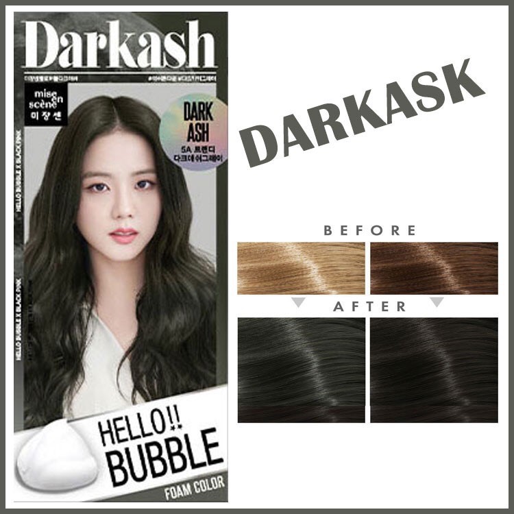 Thuốc Nhuộm Tóc Hello Bubble Foam Mise En Scene BlackPink Phiên Bản Giới Hạn Black pink