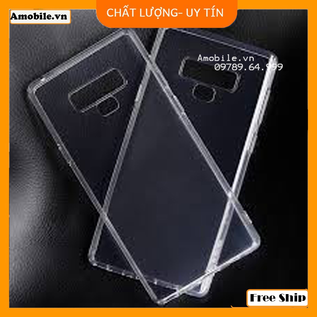 Ốp lưng silicon trong suốt Note9/ ốp lưng chống sốc cho Samsung Galaxy Note9