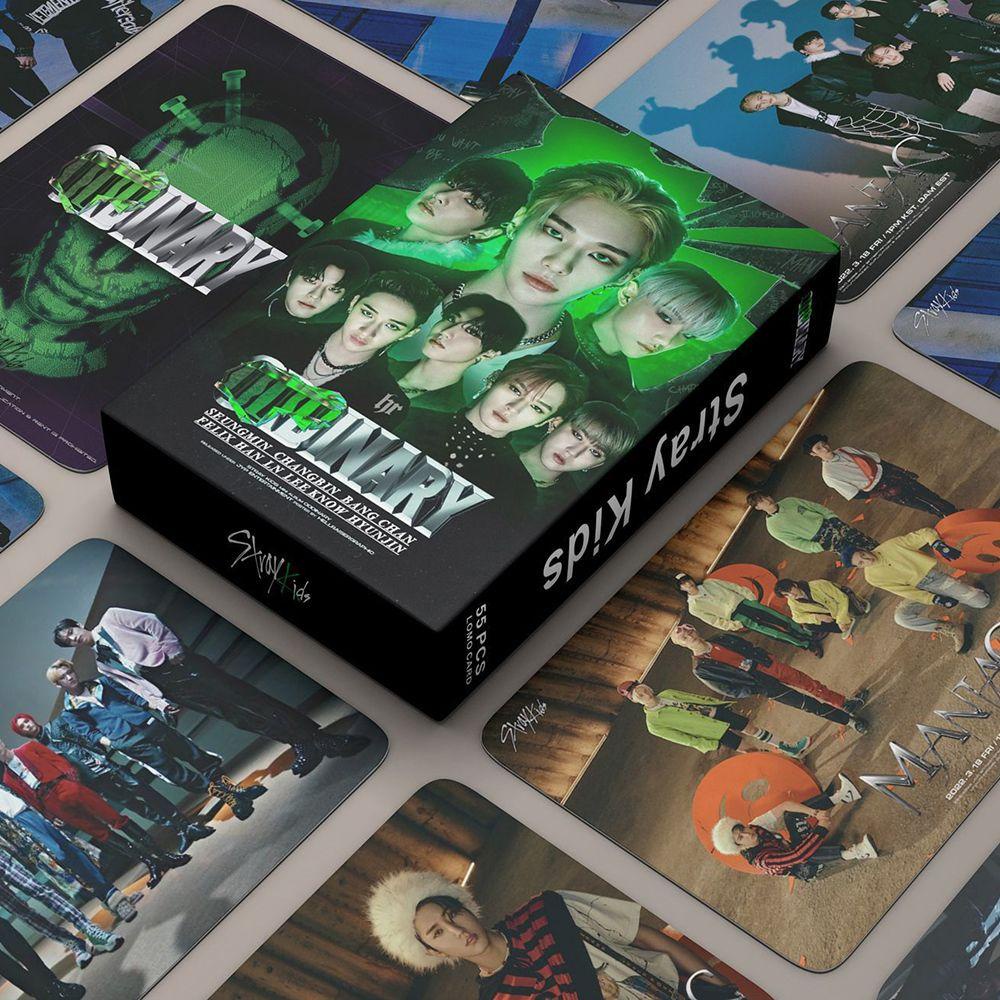 Bộ Thẻ Ảnh Cho Bé Gái REBUY1 Stray Kids ODDINARY