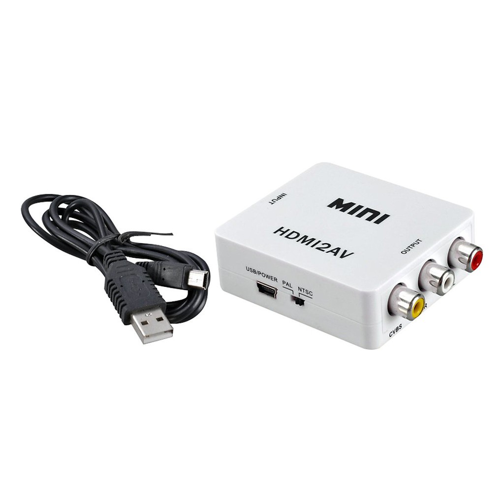 Bộ Chuyển HDMI ra AV ARIGATO Chống Nhiều Hình Ảnh Siêu Nét Bảo Hành 12 Tháng.BH1
