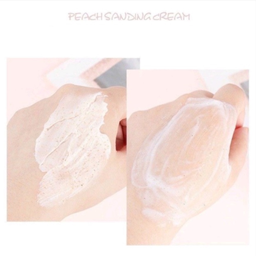 Tẩy Da Chết Toàn Thân Heyxi Đào Peach Clear Body Scrub Moisturizing Nourishing 200G