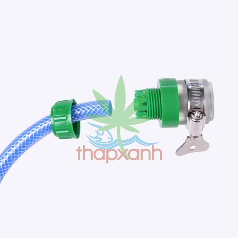 Bộ 2 Đầu nối nhanh 1/2 inch có đai siết cổ dê, đầu nối nhanh 1/2"
