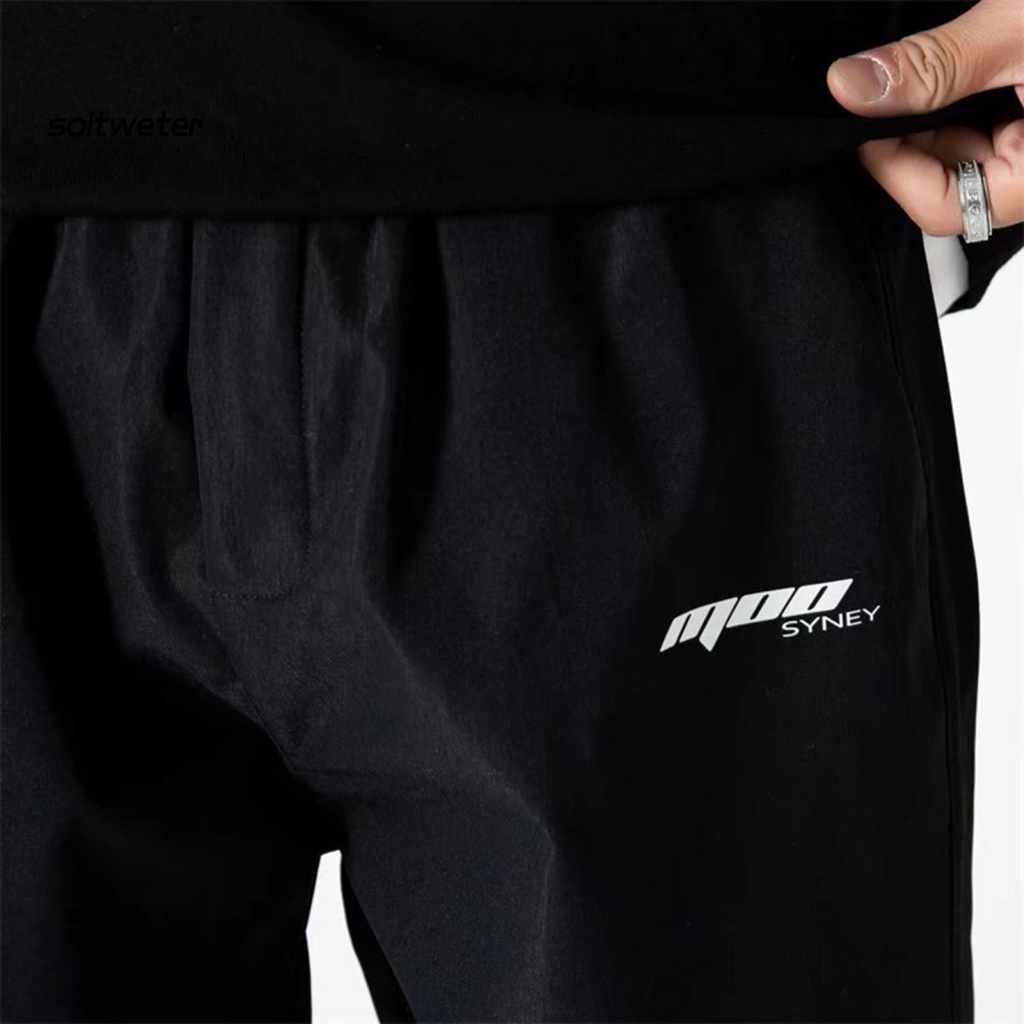 Quần Dài Mỏng Rút Dây Phong Cách Đường Phố Đơn Giản Cho Nam