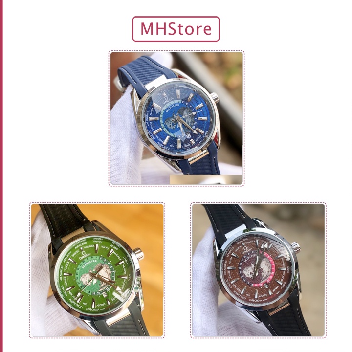 Đồng hồ nam OMG 6825 dây da cao cấp chính hãng, có lịch ngày tiện lợi, thời trang đẹp giá rẻ [Tặng thêm pin] | BigBuy360 - bigbuy360.vn