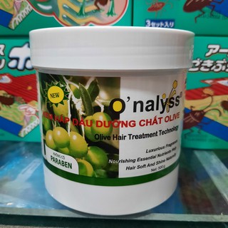 Kem Hấp Dầu O'nalyss Olive - Hũ 500g