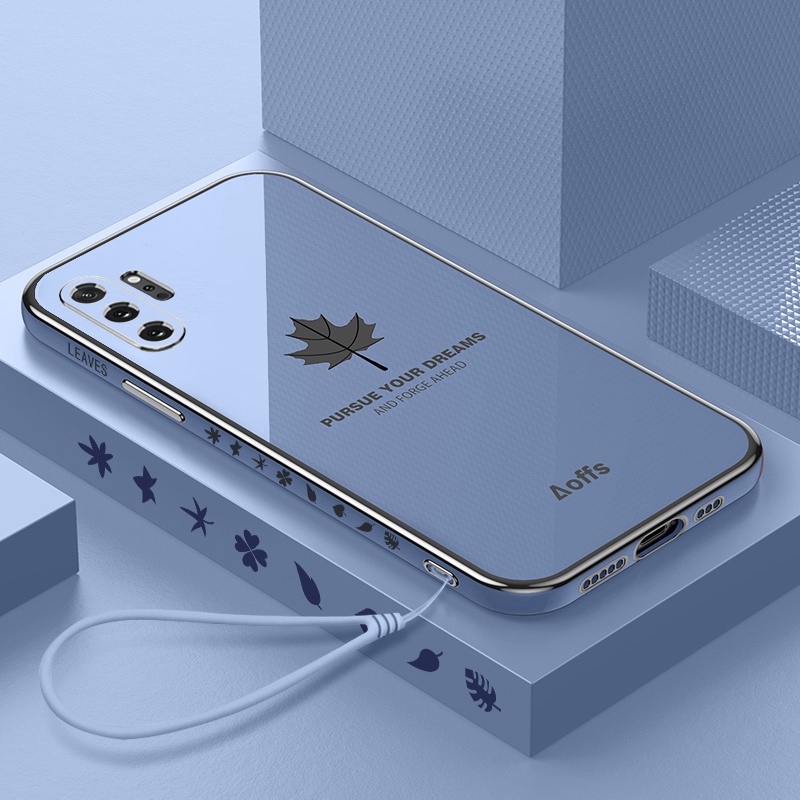 Ốp lưng samsung note 10 plus Ốp Điện Thoại Họa Tiết Lá Phong Cho Samsung Note10 Plus Note20 ultra fy