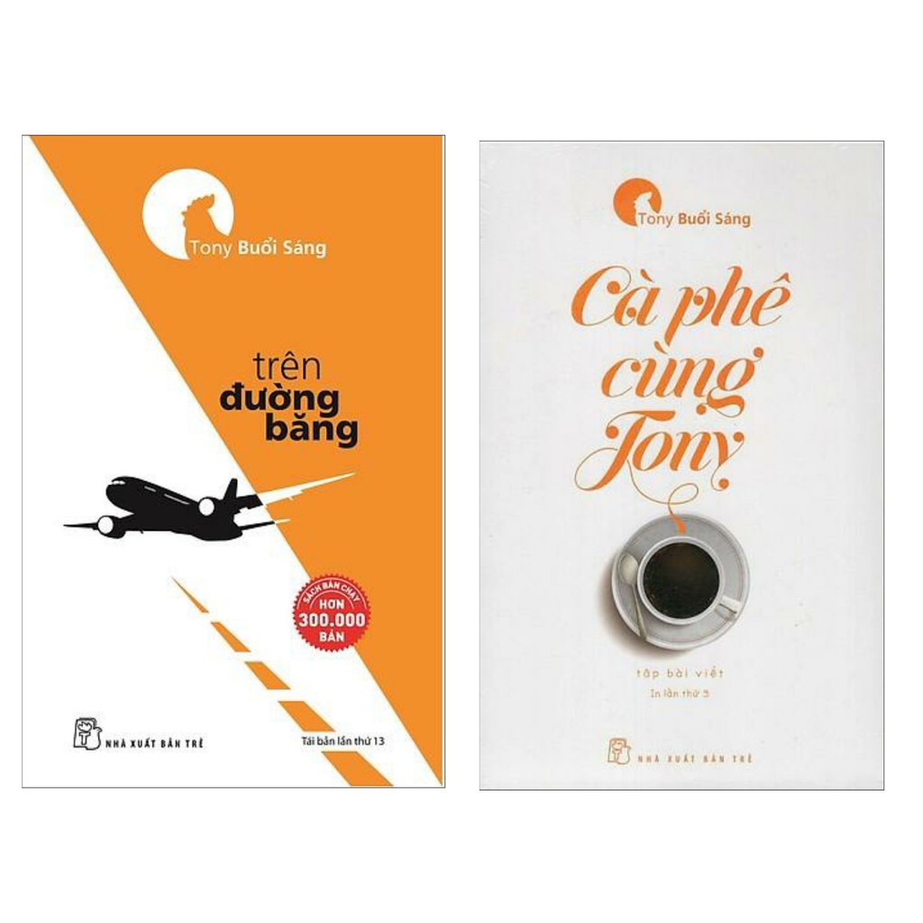 Sách - Combo Cà Phê Cùng Tony + Trên Đường Băng