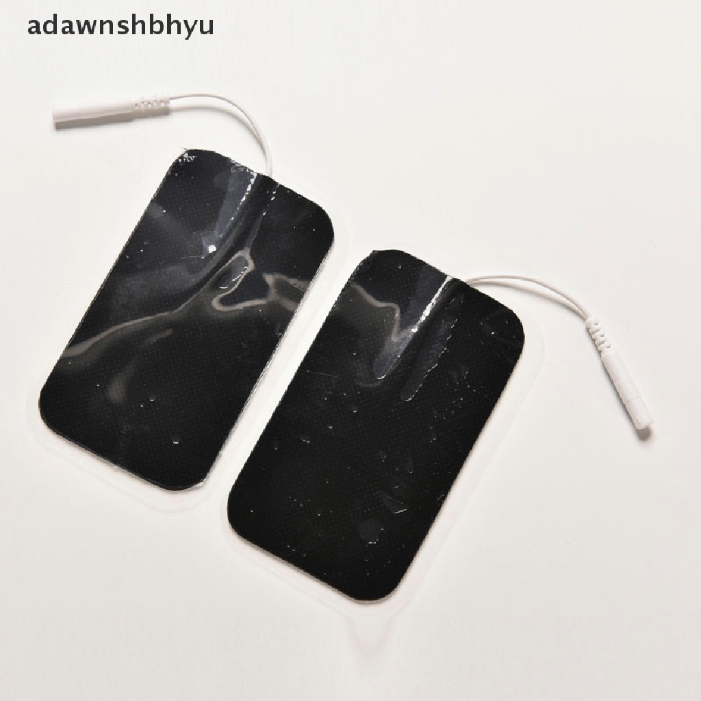 2 Miếng Dán Điện Cực Vật Lý Tự Dính Cỡ Lớn Có Thể Tái Sử Dụng Cho Tens EMS