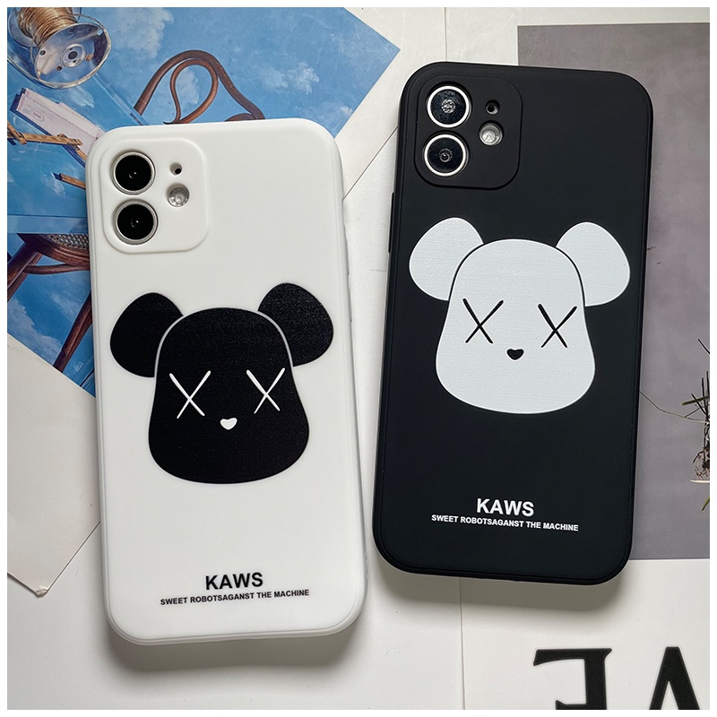 FOR XIAOMI 11 LITE 12LITE Redmi 12C 10C 9A 10A 9C 9T 7 8 9 NOTE6 NOTE7 NOTE8 NOTE9 9S NOTE10 NOTE11 NOTE12 S 4G 5G POCO X5 M5 M5S X3 M3 PRO  Bear head TPU soft case