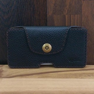 Bao da đeo lưng nokia 8 màu đen