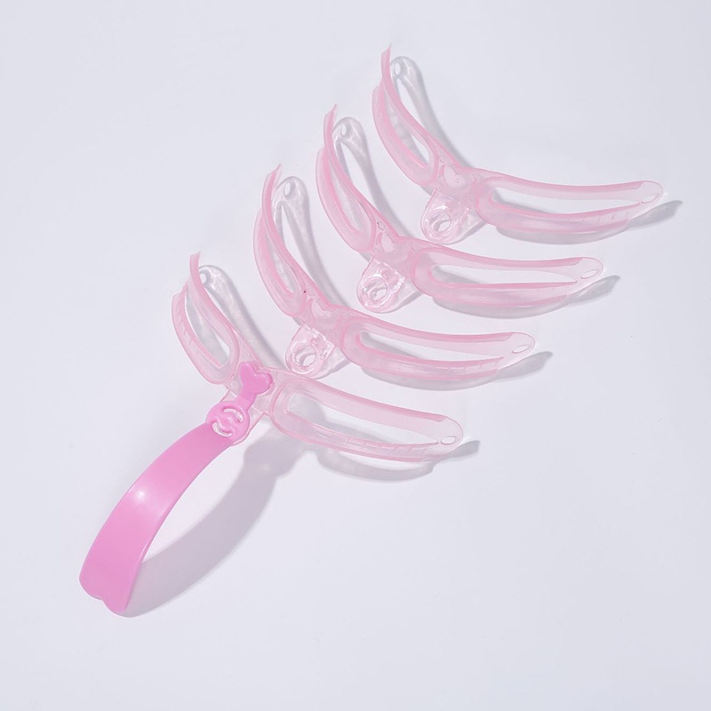 4 Cái / Bộ Bút Chì Kẻ Lông Mày Có Thể Tái Sử Dụng Bộ Khuôn Hướng Dẫn Vẽ Tự Làm Hướng Dẫn Tạo Kiểu Tạo Hình Thẻ Mẫu